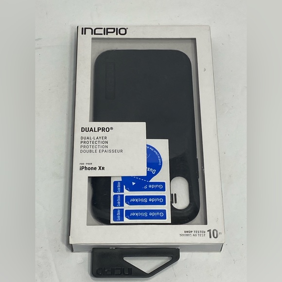 NEW IN THE BOX BLACK INCIPIO PHONE CASE FOR IPHONE XR - Picture 3 of 8